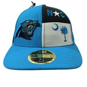 NEW ERA 9FIFTY Carolina Panthers NFL One Carolina Size 7 1/8 Football Hat New